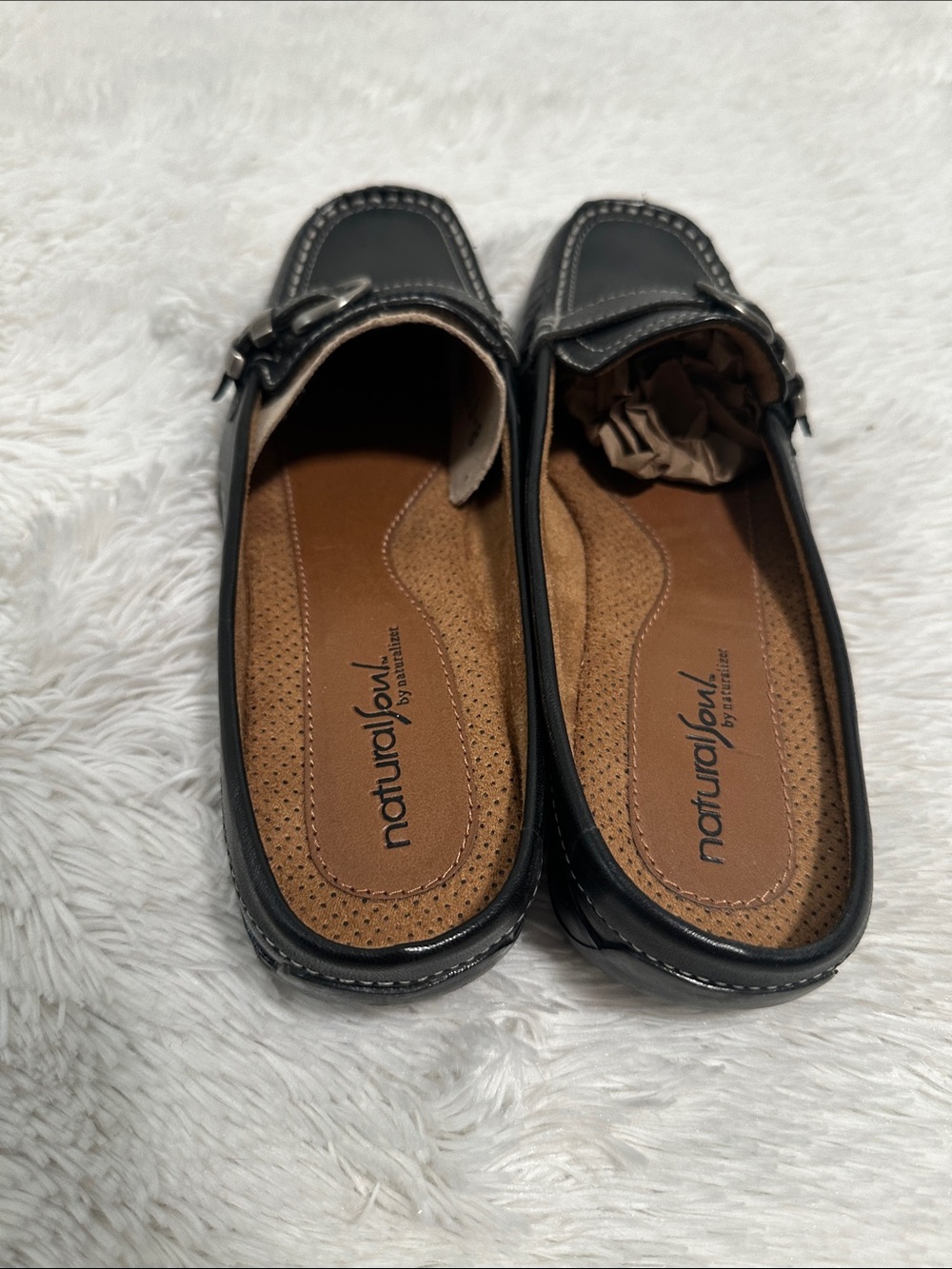 🥕 NWOT Natural Soul by Naturalizer Leather Loafers - Picture 3 of 4